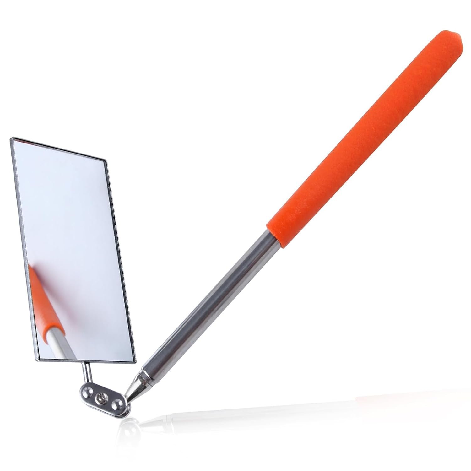 Telescoping Inspection Mirror, Up to 19.5" Long
