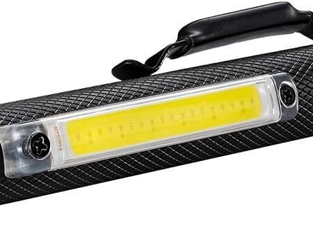 120 Lumen Alkaline Dual Power Magnetic LED Penlight with C.O.B. Area Light