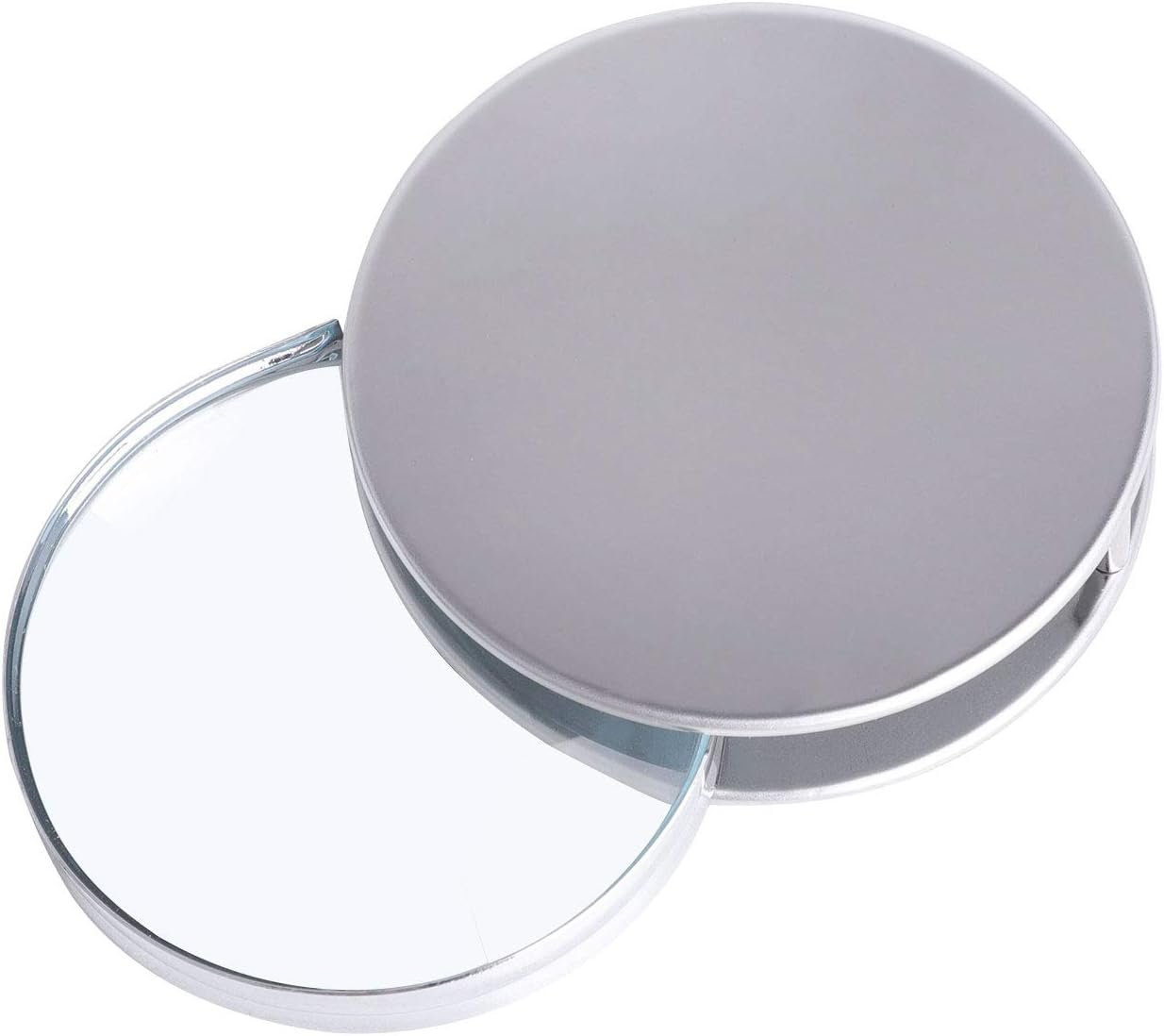 Mini 20X Folding Pocket Magnifier with Metal Case - Portable Reading Magnifying Glass for Inspection, Jewelry, Coins, Hobby, Travel - Image 2