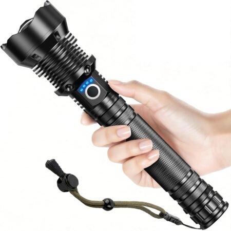 Rechargeable LED Flashlight High Lumens Super Bright(1 Pack)